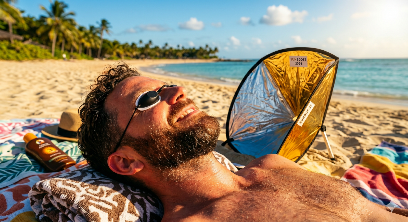 How to Get a Great Face Tan with a Beard