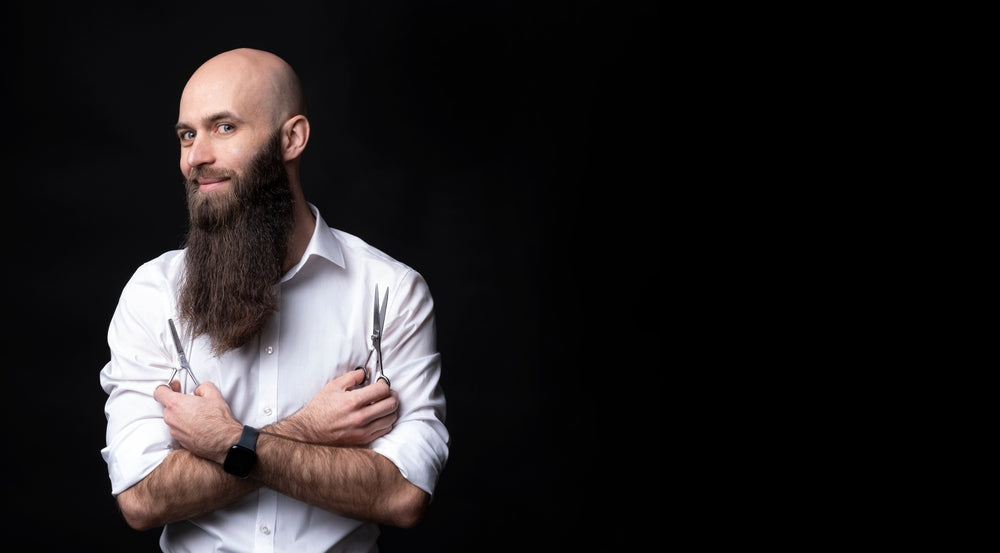 Some Rugged Advice for Bald Men Who Want to Grow a Beard and Style It