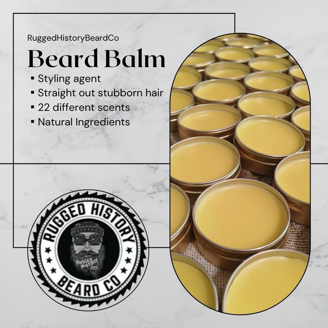Time to Tame Stubborn, Stray Hairs and Keep Your Beard Looking Sharp with Beard Balm